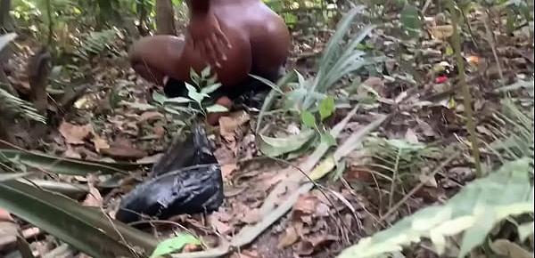  Jungle King Fuck Naijaprincess First Time Anal And Cum On Her Black Oiled Ass